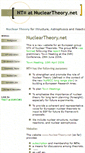Mobile Screenshot of nucleartheory.net